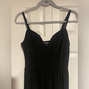 Express sweetheart neckline wide leg romper size small